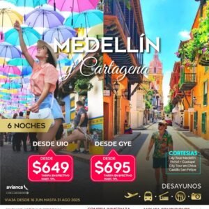 Medellin y Cartagena